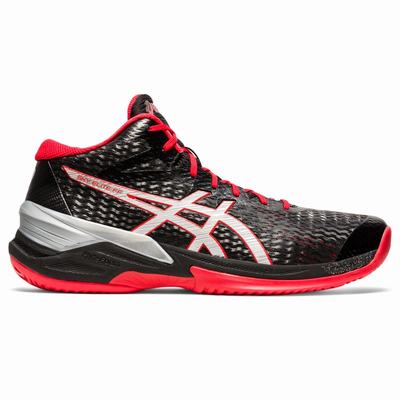 Férfi Asics Sky Elite FF Mt Röplabda Cipő AS8654973 Fekete/Titán